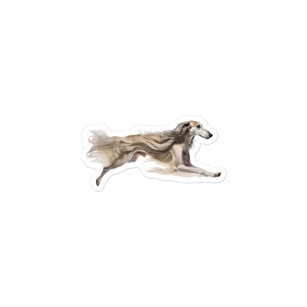 Saluki Sticker - Stickerfy.ai