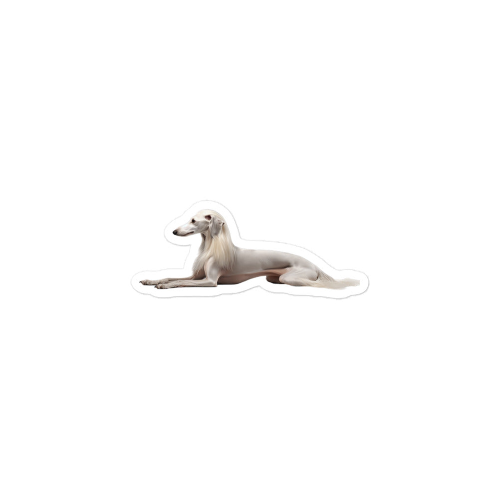 Saluki Sticker - Stickerfy.ai