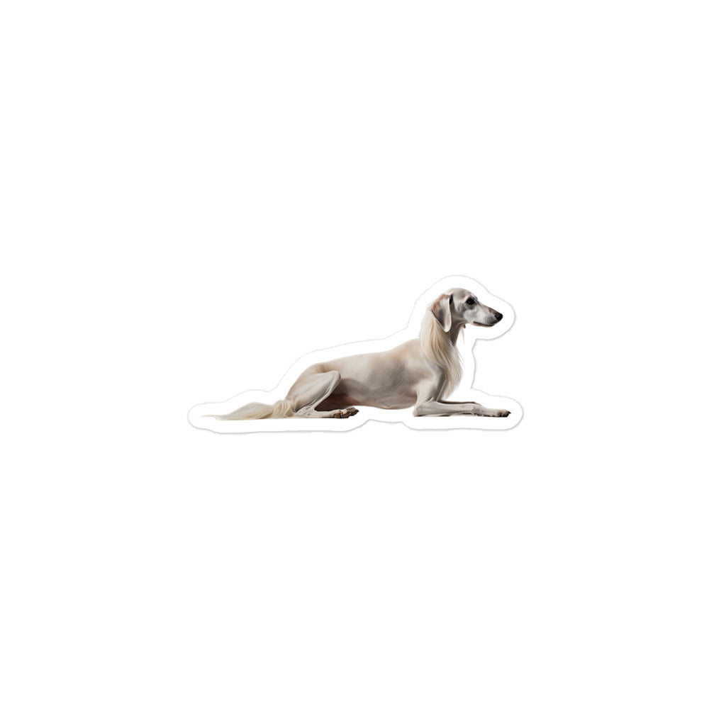 Saluki Sticker - Stickerfy.ai