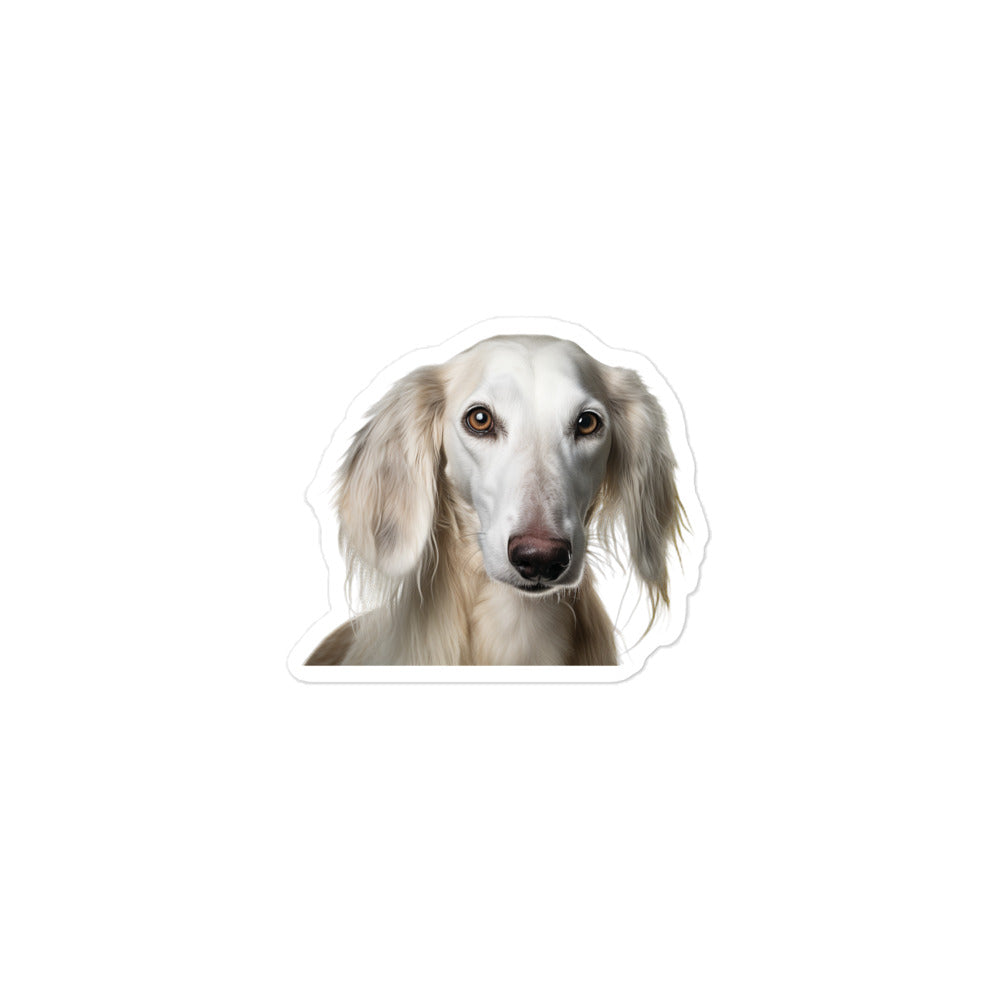 Saluki Sticker - Stickerfy.ai