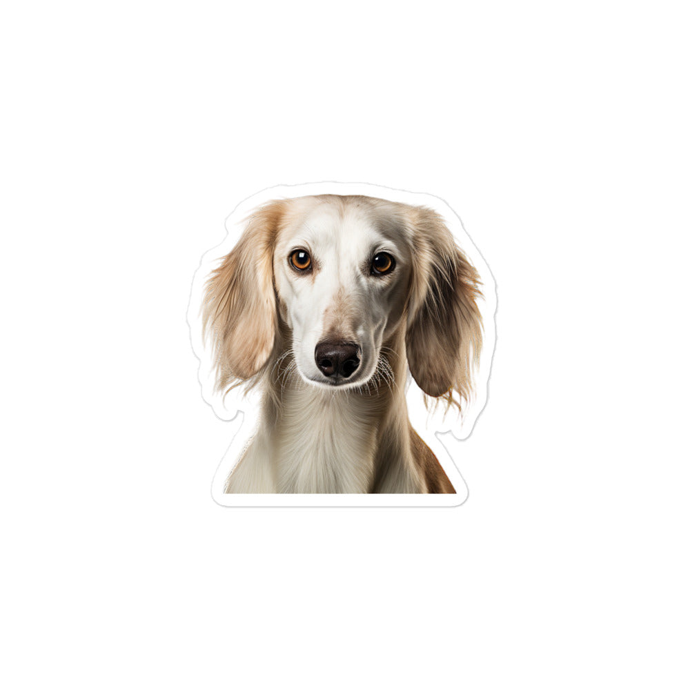 Saluki Sticker - Stickerfy.ai
