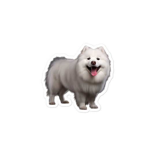 Samoyed Sticker - Stickerfy.ai