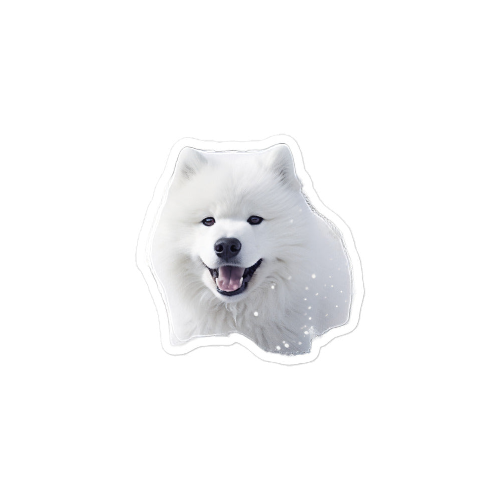 Samoyed Sticker - Stickerfy.ai