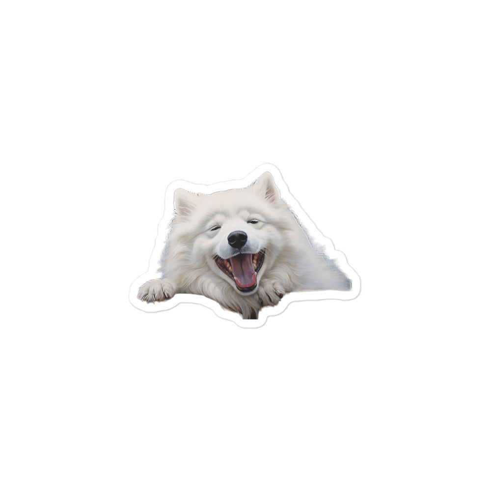 Samoyed Sticker - Stickerfy.ai