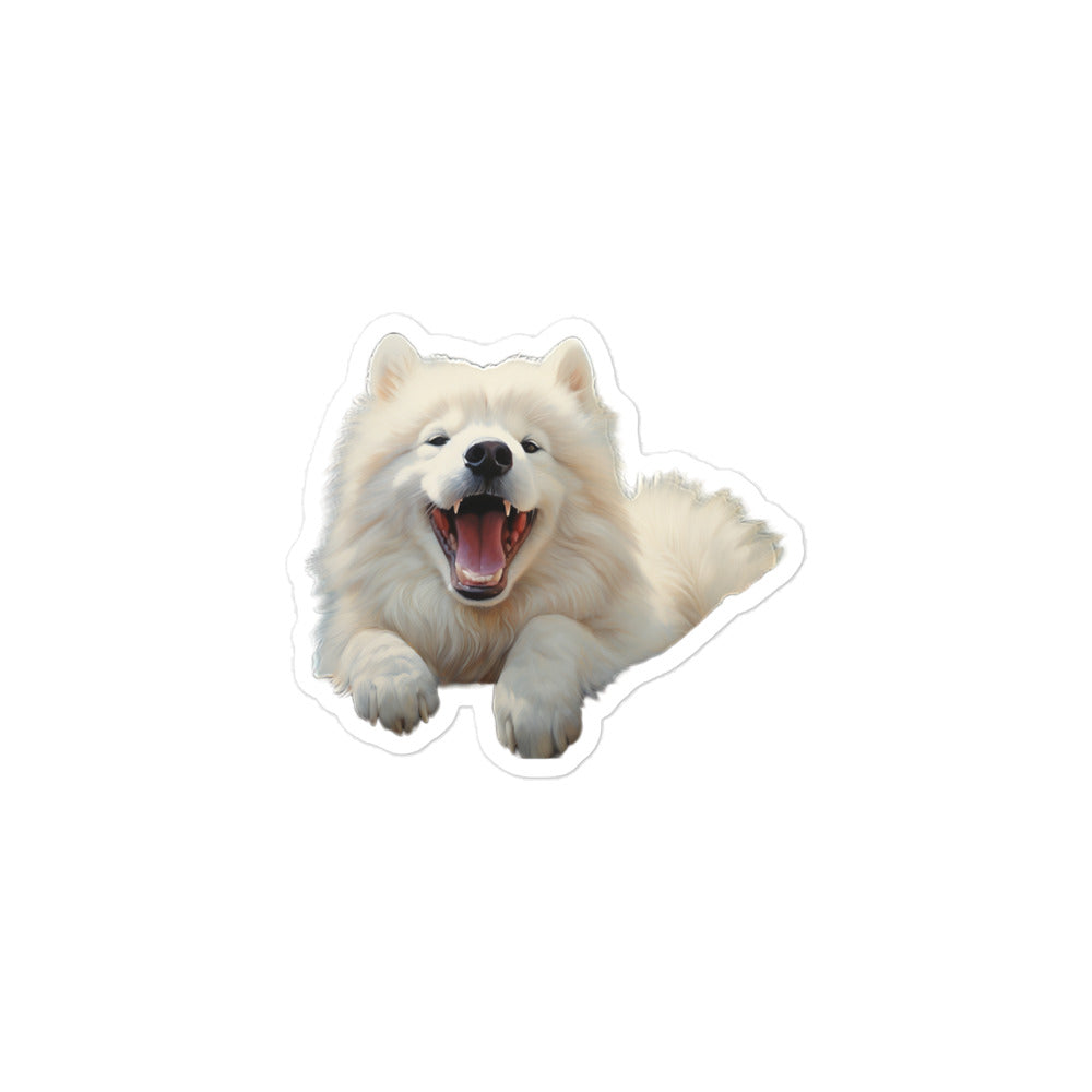 Samoyed Sticker - Stickerfy.ai