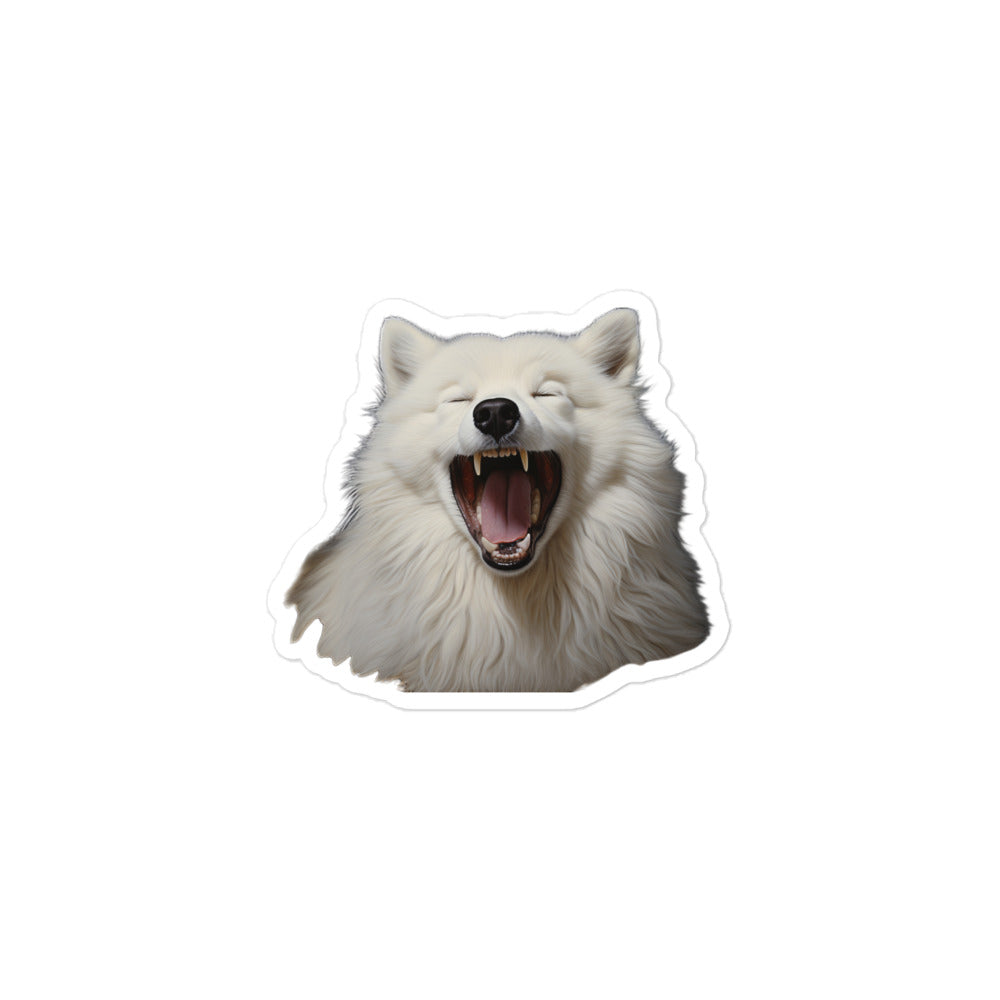 Samoyed Sticker - Stickerfy.ai