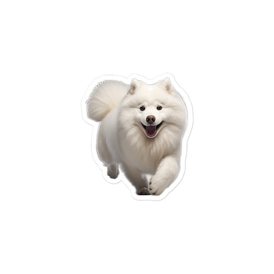Samoyed Sticker - Stickerfy.ai