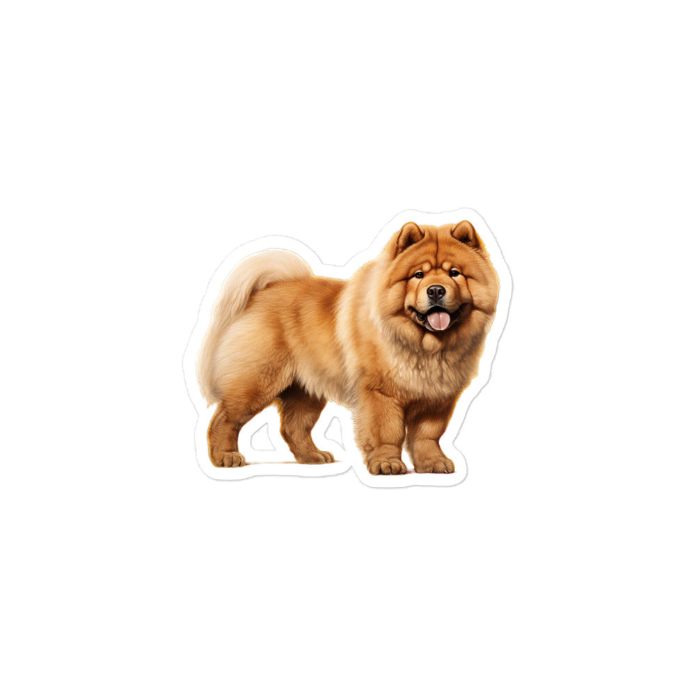 Chow Chow Sticker - Stickerfy.ai