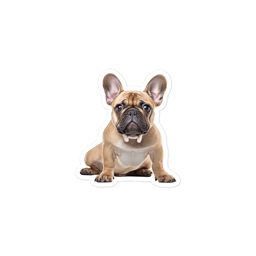 French Bulldog Sticker - Stickerfy.ai