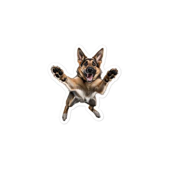 German Shepherd Sticker - Stickerfy.ai