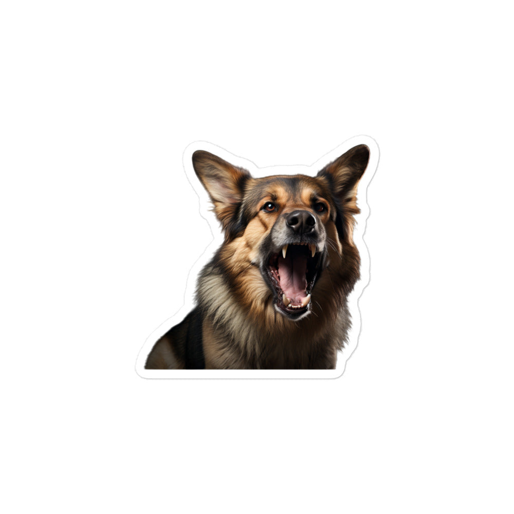 German Shepherd Sticker - Stickerfy.ai