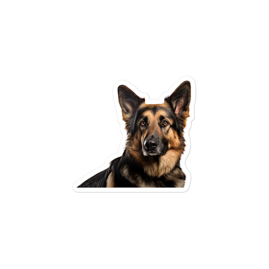 German Shepherd Sticker - Stickerfy.ai