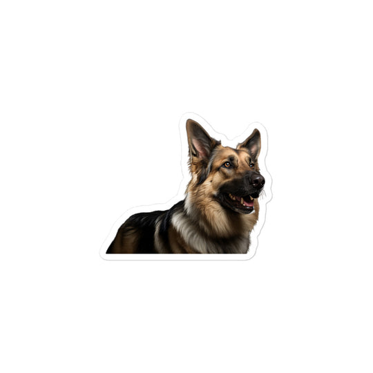 German Shepherd Sticker - Stickerfy.ai