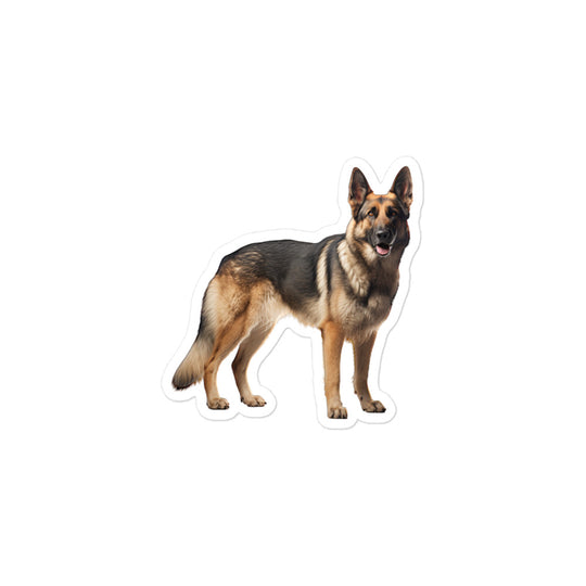 German Shepherd Sticker - Stickerfy.ai