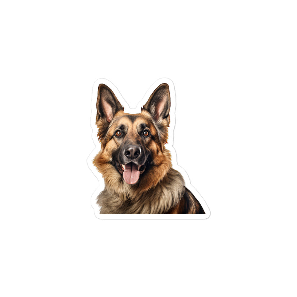 German Shepherd Sticker - Stickerfy.ai