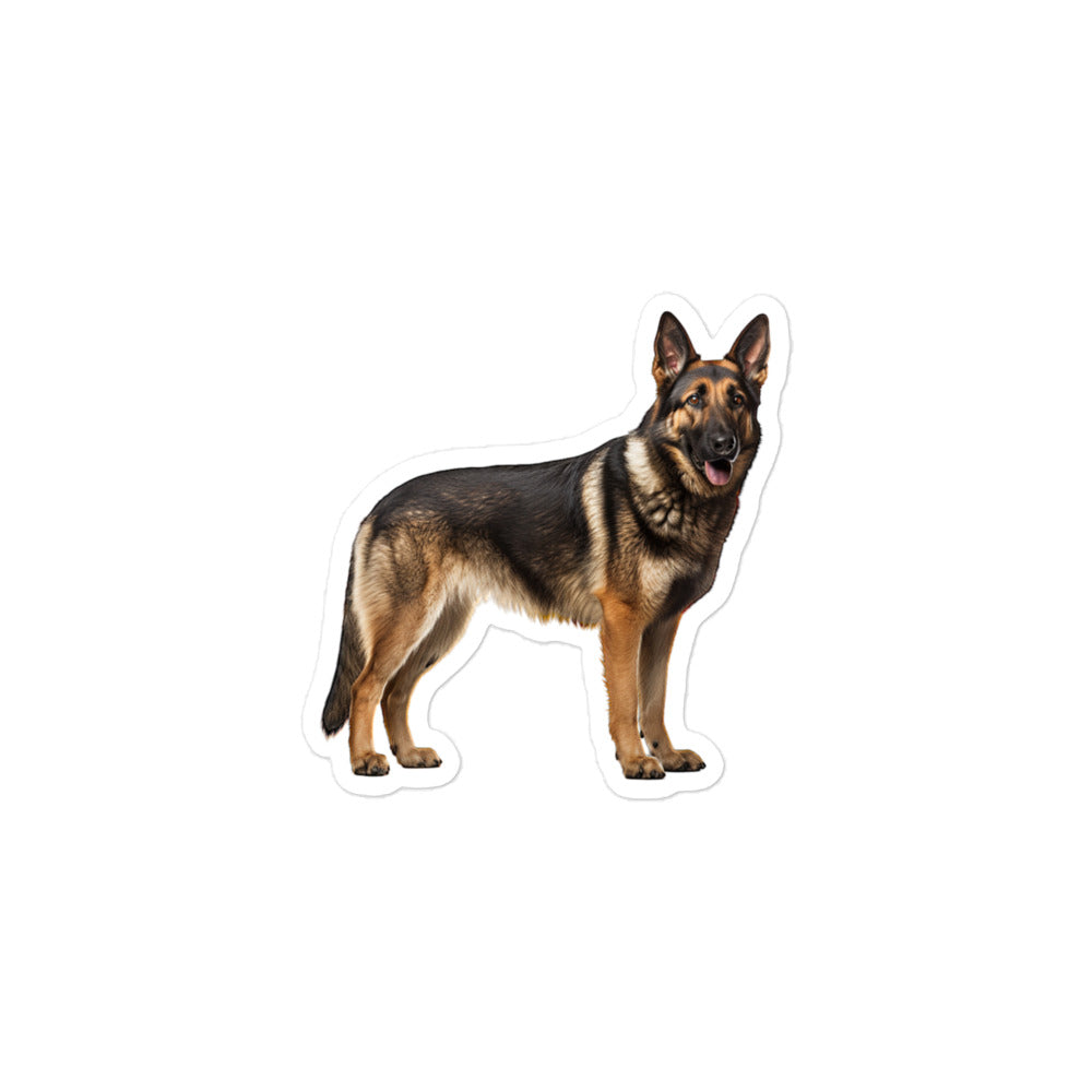 German Shepherd Sticker - Stickerfy.ai