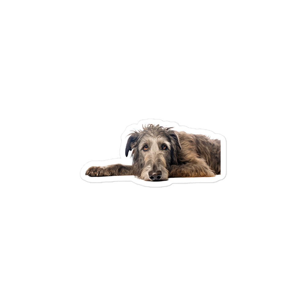 Scottish Deerhound Sticker - Stickerfy.ai