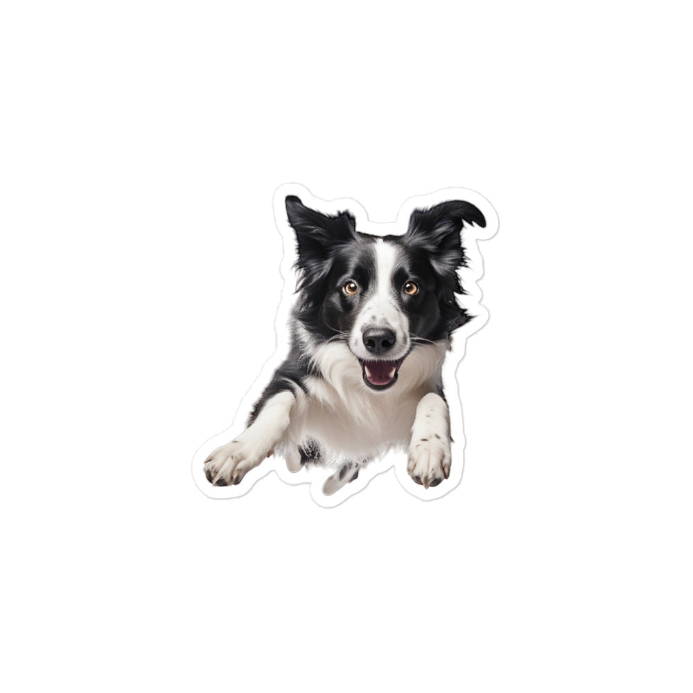 Border Collie Sticker - Stickerfy.ai