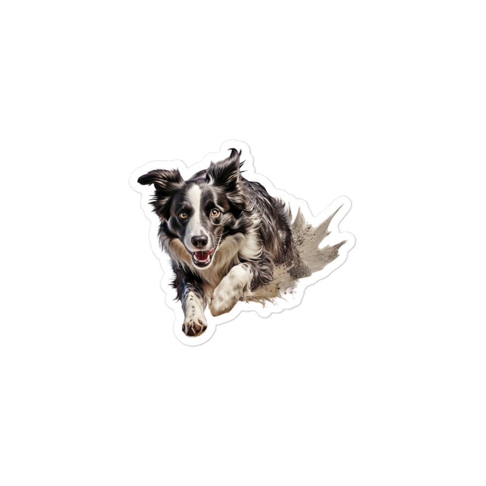 Border Collie Sticker - Stickerfy.ai