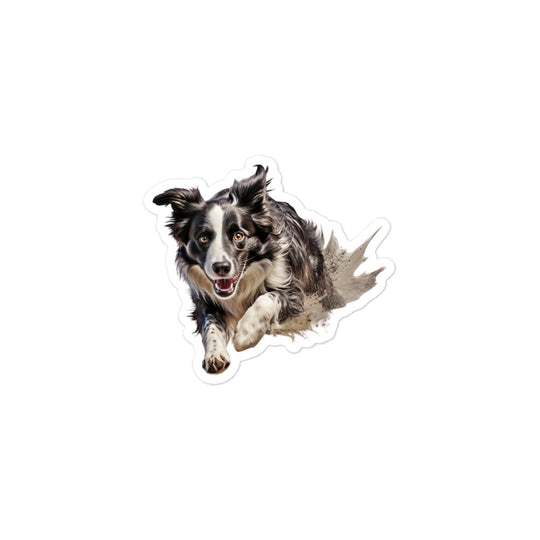 Border Collie Sticker - Stickerfy.ai