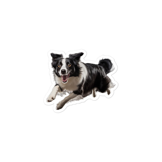 Border Collie Sticker - Stickerfy.ai