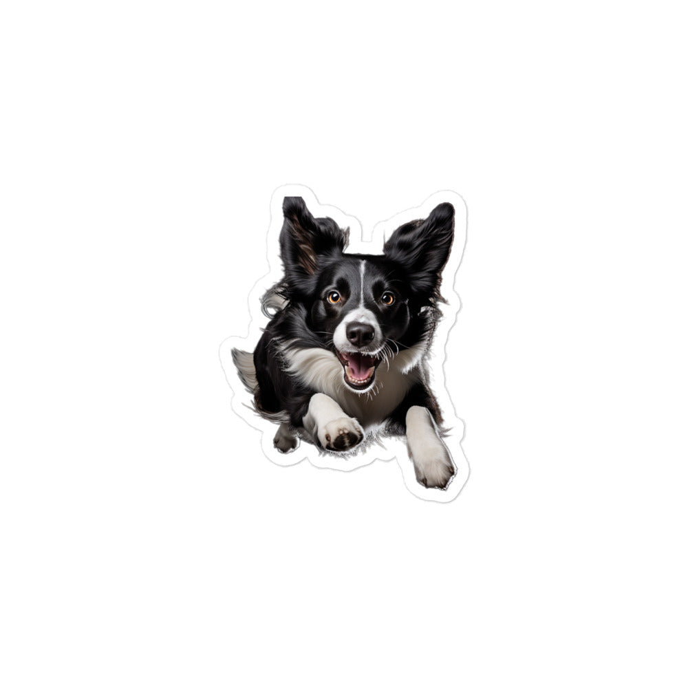Border Collie Sticker - Stickerfy.ai