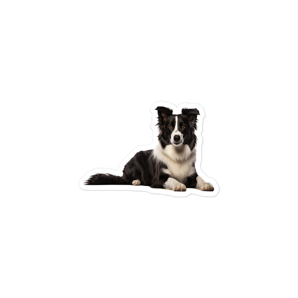 Border Collie Sticker - Stickerfy.ai