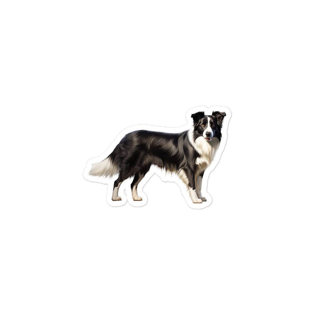Border Collie Sticker - Stickerfy.ai