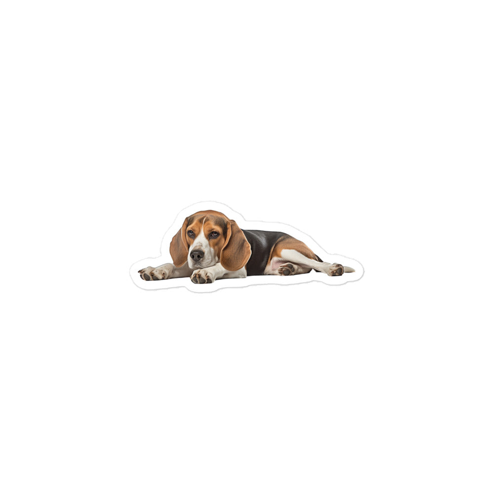 Beagle Sticker - Stickerfy.ai