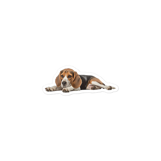 Beagle Sticker - Stickerfy.ai