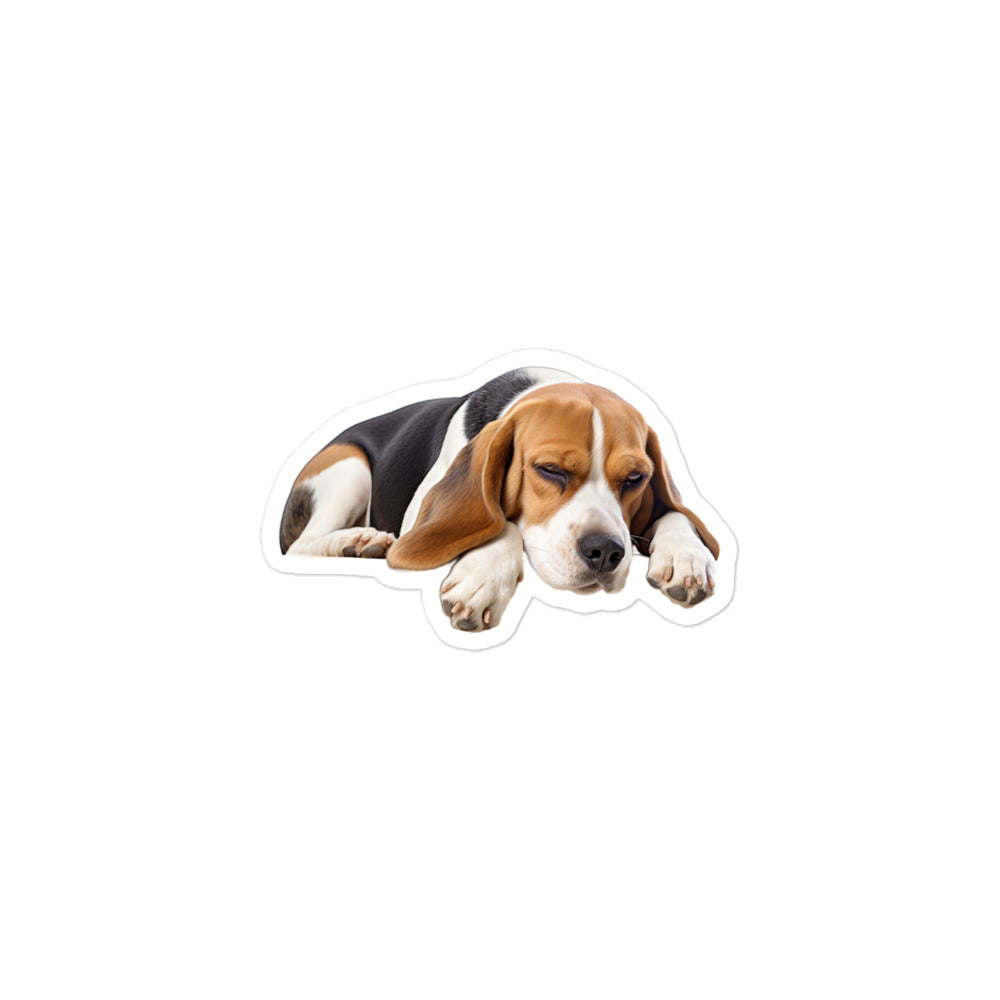 Beagle Sticker - Stickerfy.ai