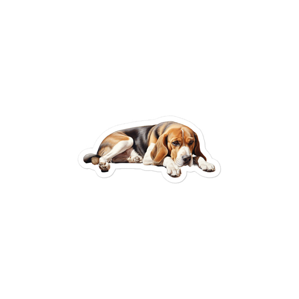 Beagle Sticker - Stickerfy.ai