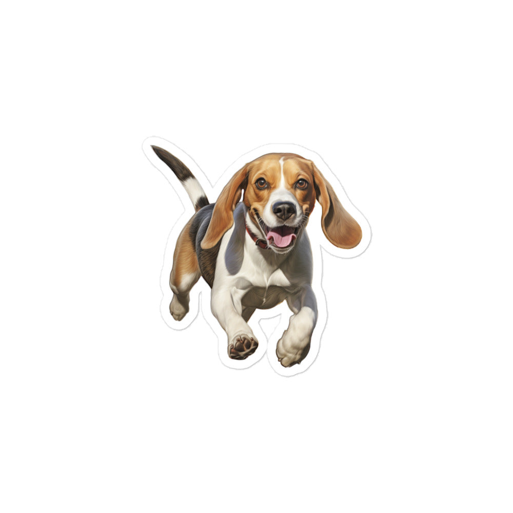 Beagle Sticker - Stickerfy.ai