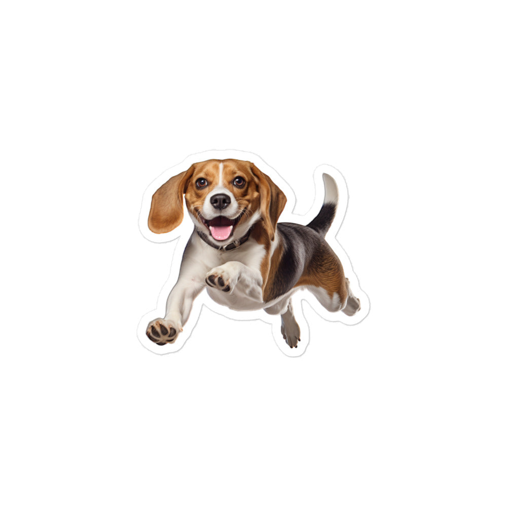 Beagle Sticker - Stickerfy.ai