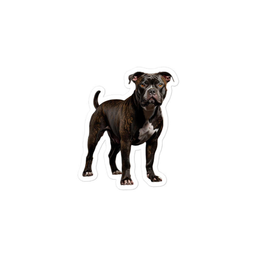 American Staffordshire Terrier Sticker - Stickerfy.ai