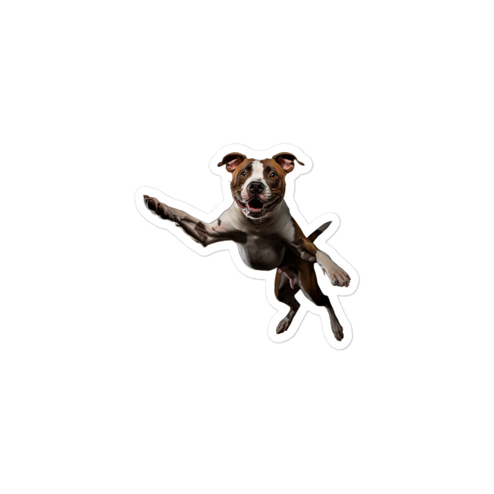 American Staffordshire Terrier Sticker - Stickerfy.ai