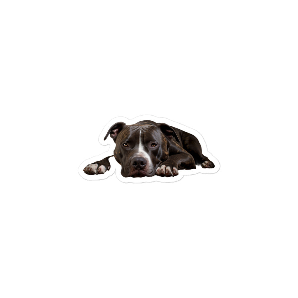 American Staffordshire Terrier Sticker - Stickerfy.ai