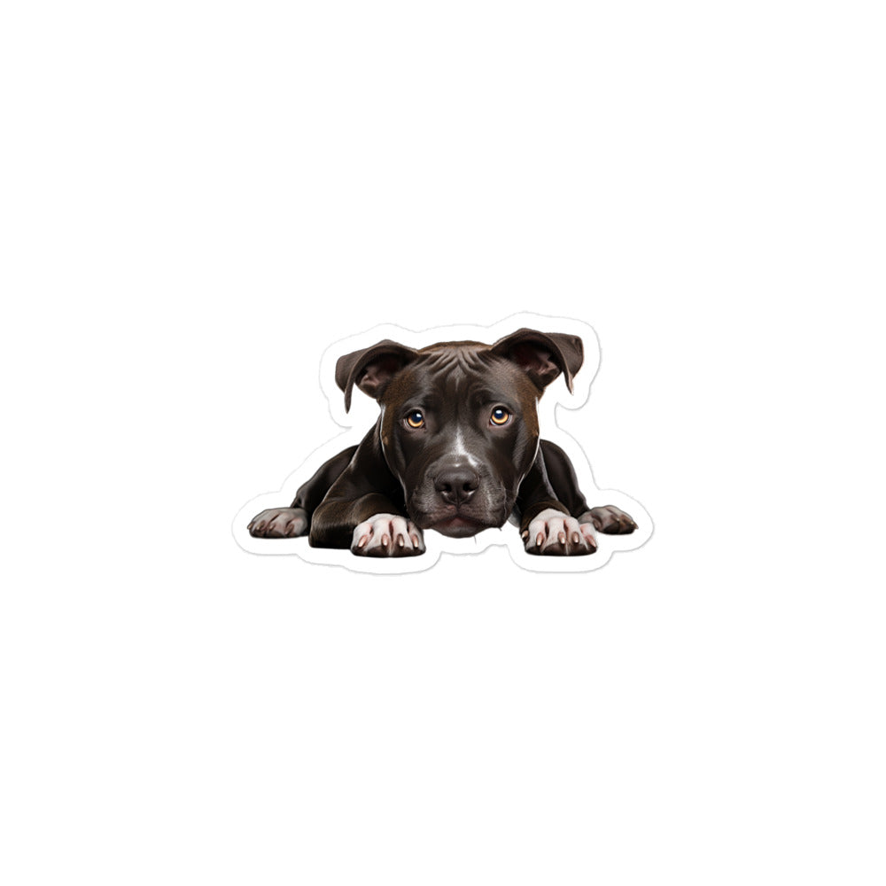 American Staffordshire Terrier Sticker - Stickerfy.ai