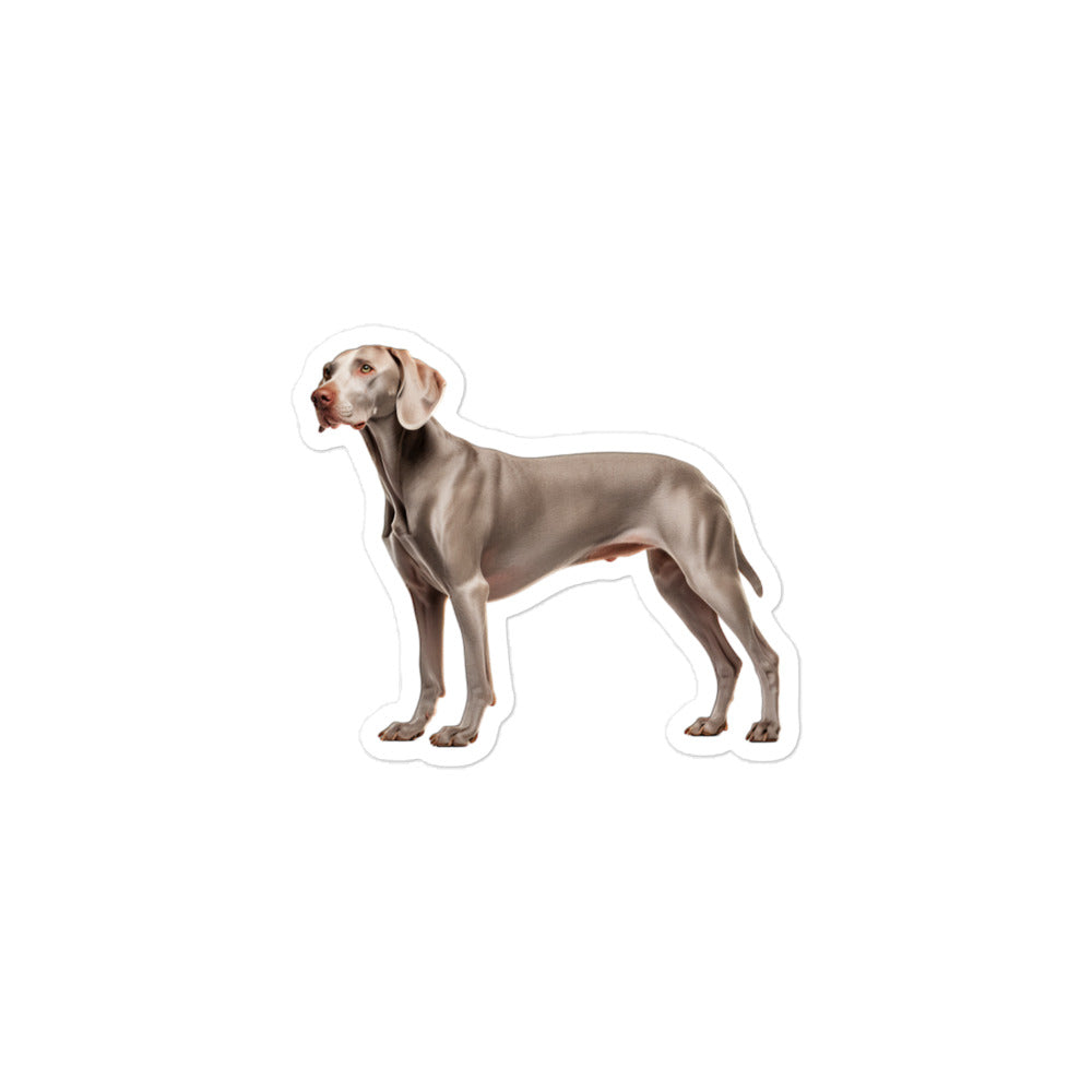 Weimaraner Sticker - Stickerfy.ai