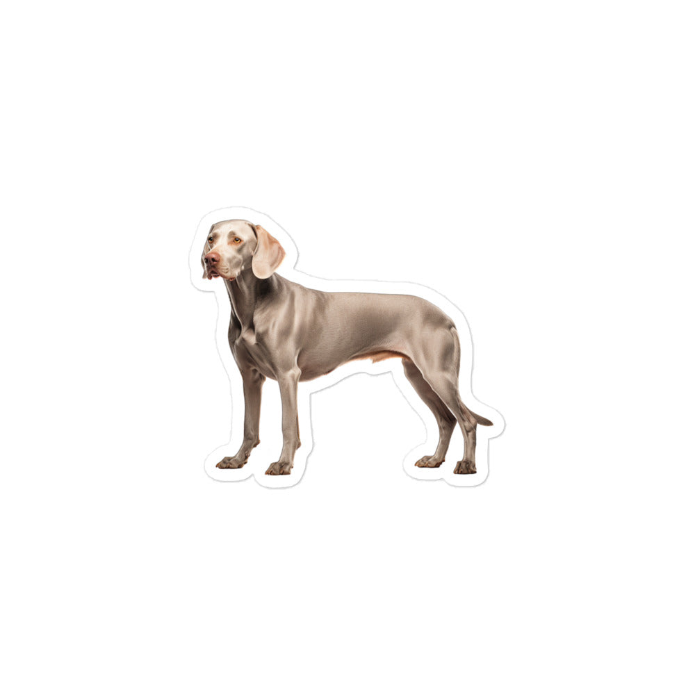Weimaraner Sticker - Stickerfy.ai