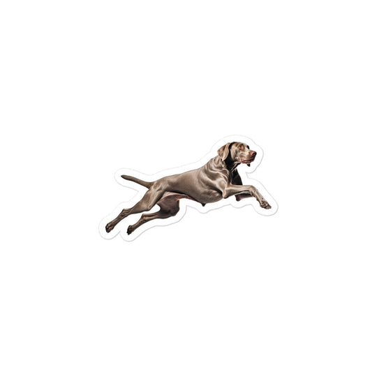 Weimaraner Sticker - Stickerfy.ai