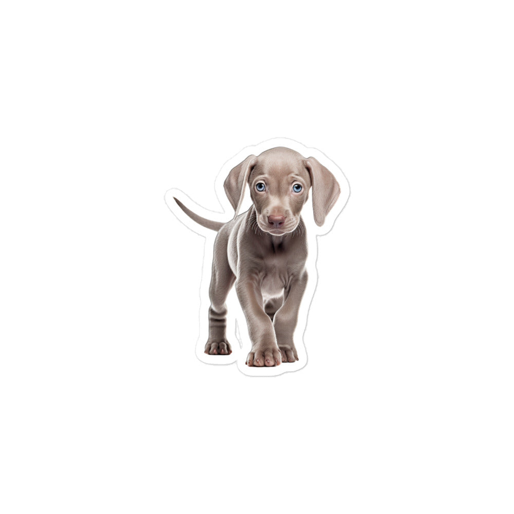 Weimaraner Sticker - Stickerfy.ai