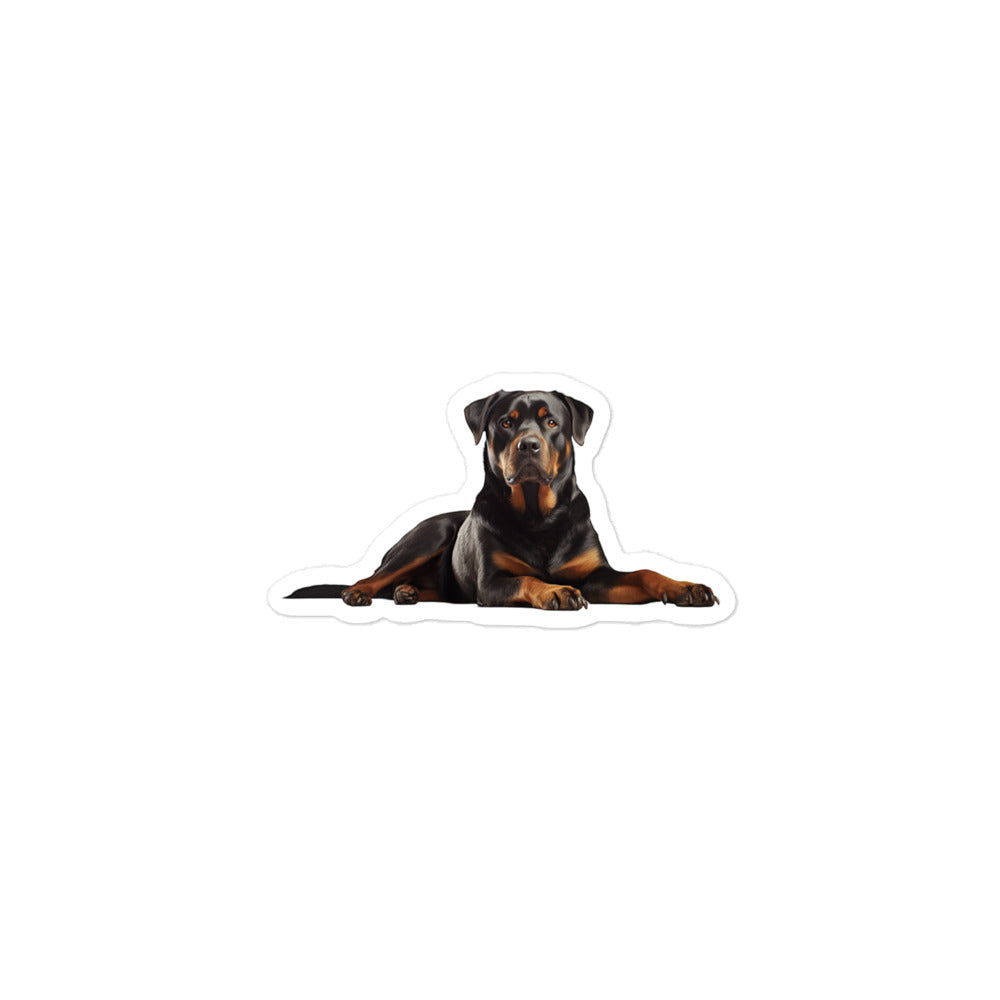 Rottweiler Sticker - Stickerfy.ai
