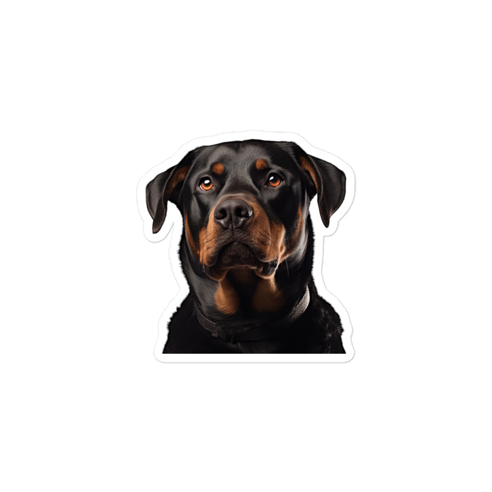 Rottweiler Sticker - Stickerfy.ai