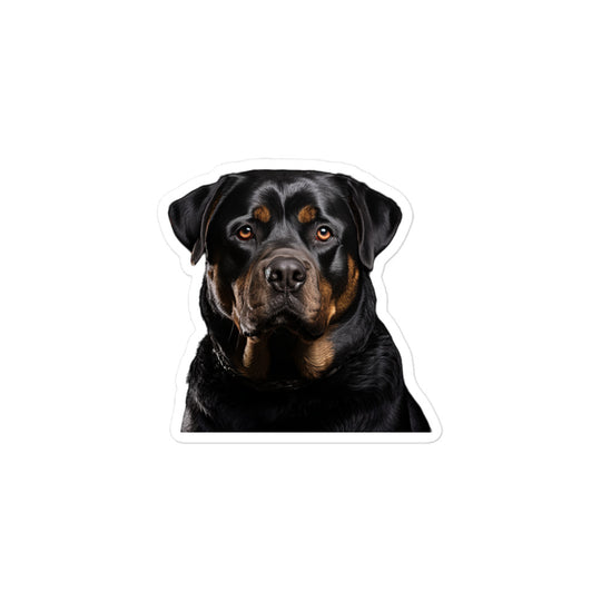 Rottweiler Sticker - Stickerfy.ai