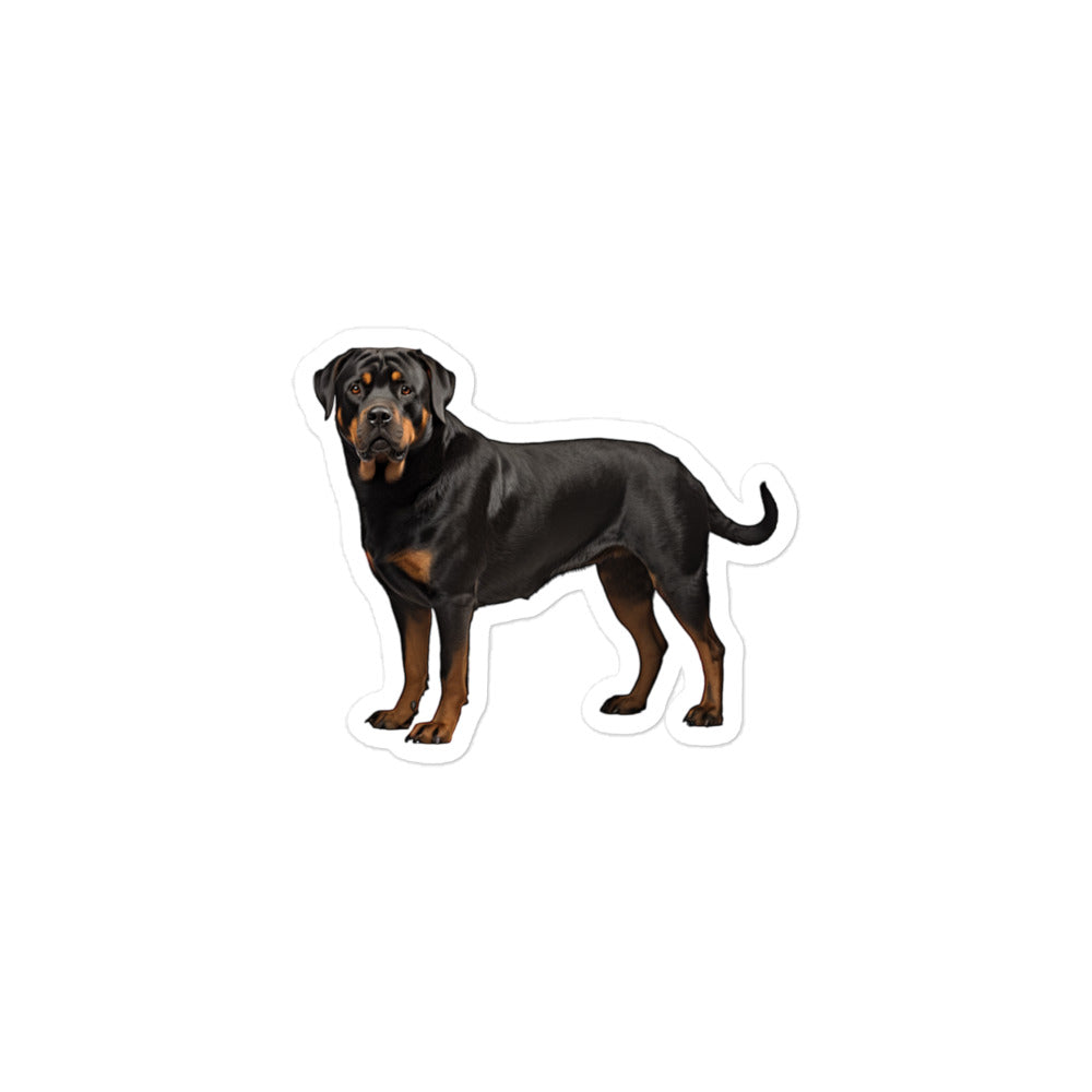 Rottweiler Sticker - Stickerfy.ai