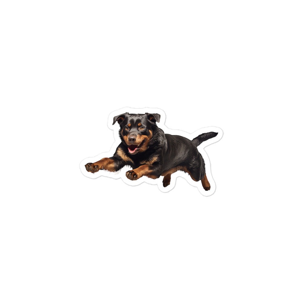 Rottweiler Sticker - Stickerfy.ai