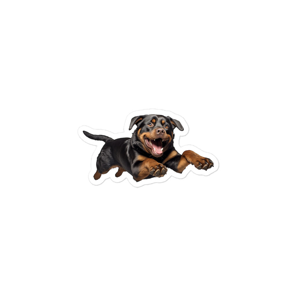 Rottweiler Sticker - Stickerfy.ai