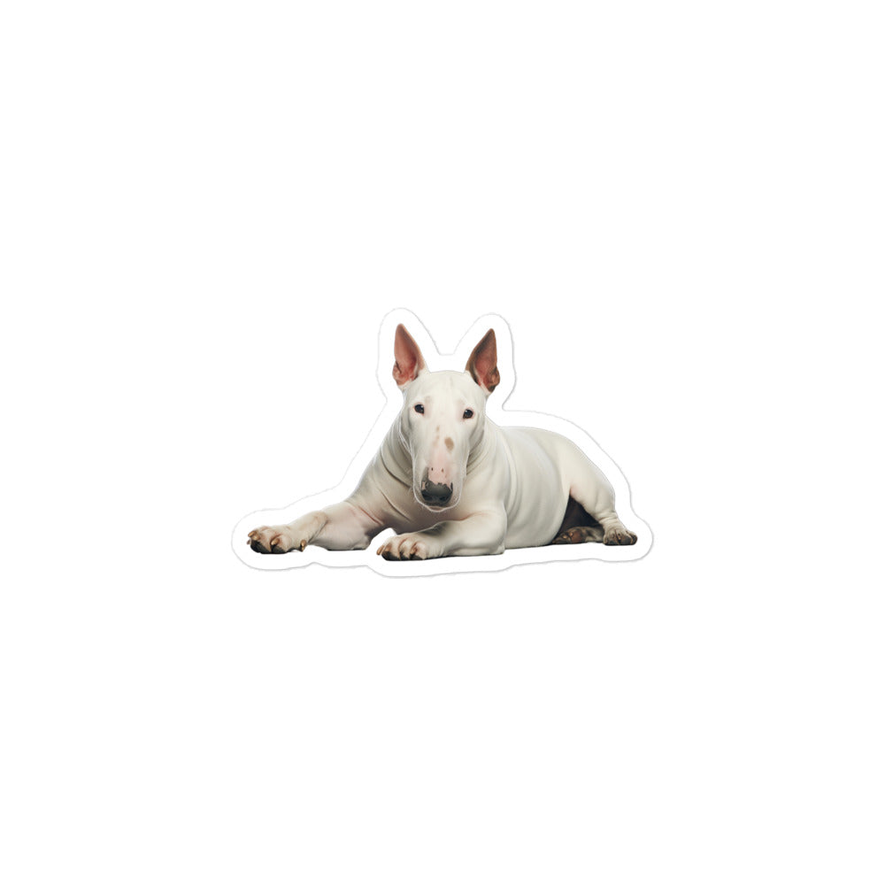Bull Terrier Sticker - Stickerfy.ai