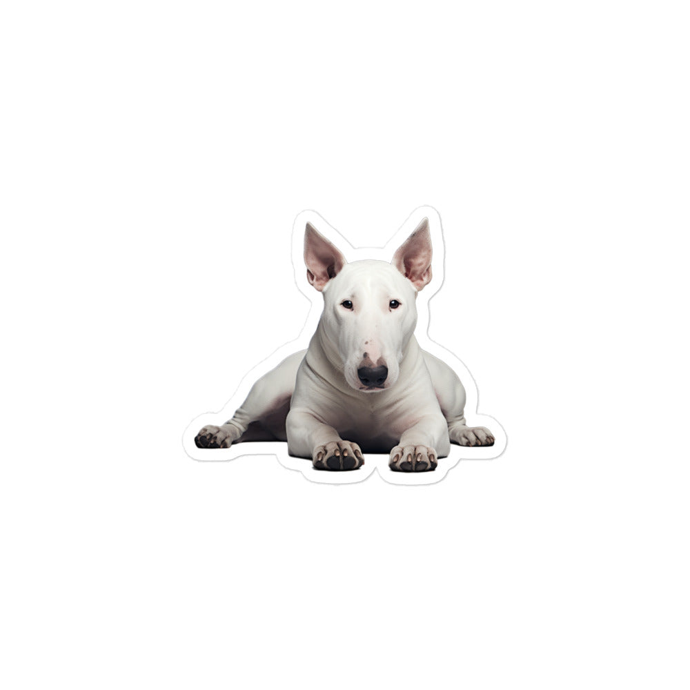 Bull Terrier Sticker - Stickerfy.ai